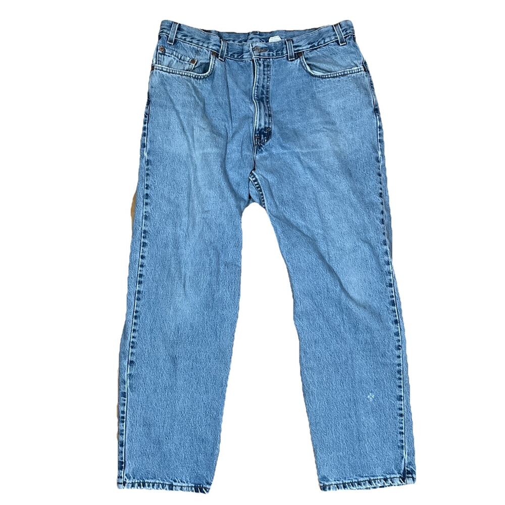 Vintage Levis Jeans Mens 36x29 Blue 90s Y2K USA Made 550 Relaxed Fit‎ (Tag40x30)